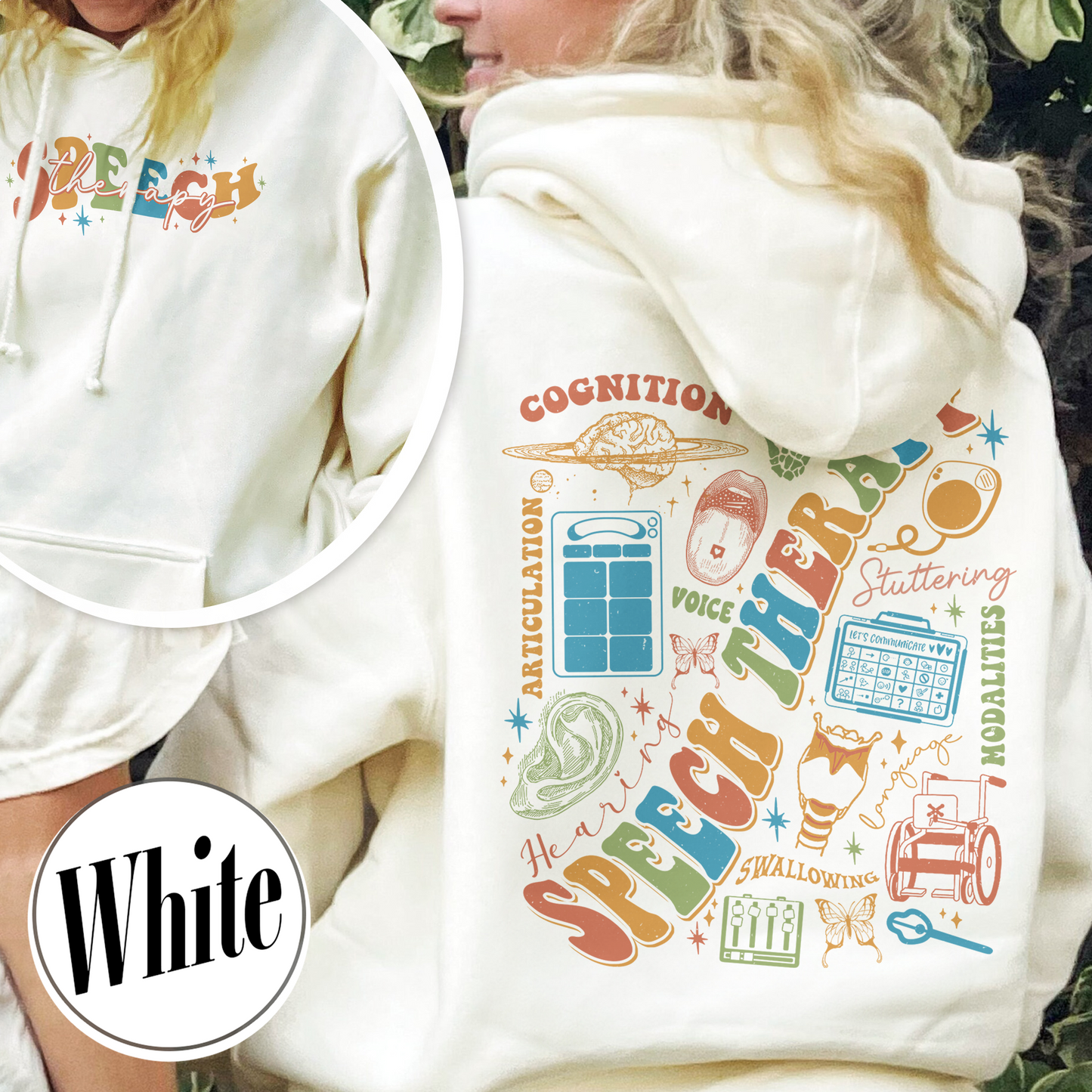 Speech Therapy Month, Its a Good Day for Speech Therapy, Good Day for Speech Therapy Hoodie, Speech Language Pathologist, Sign, Slp Gifts