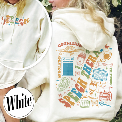 Speech Therapy Month, Its a Good Day for Speech Therapy, Good Day for Speech Therapy Hoodie, Speech Language Pathologist, Sign, Slp Gifts