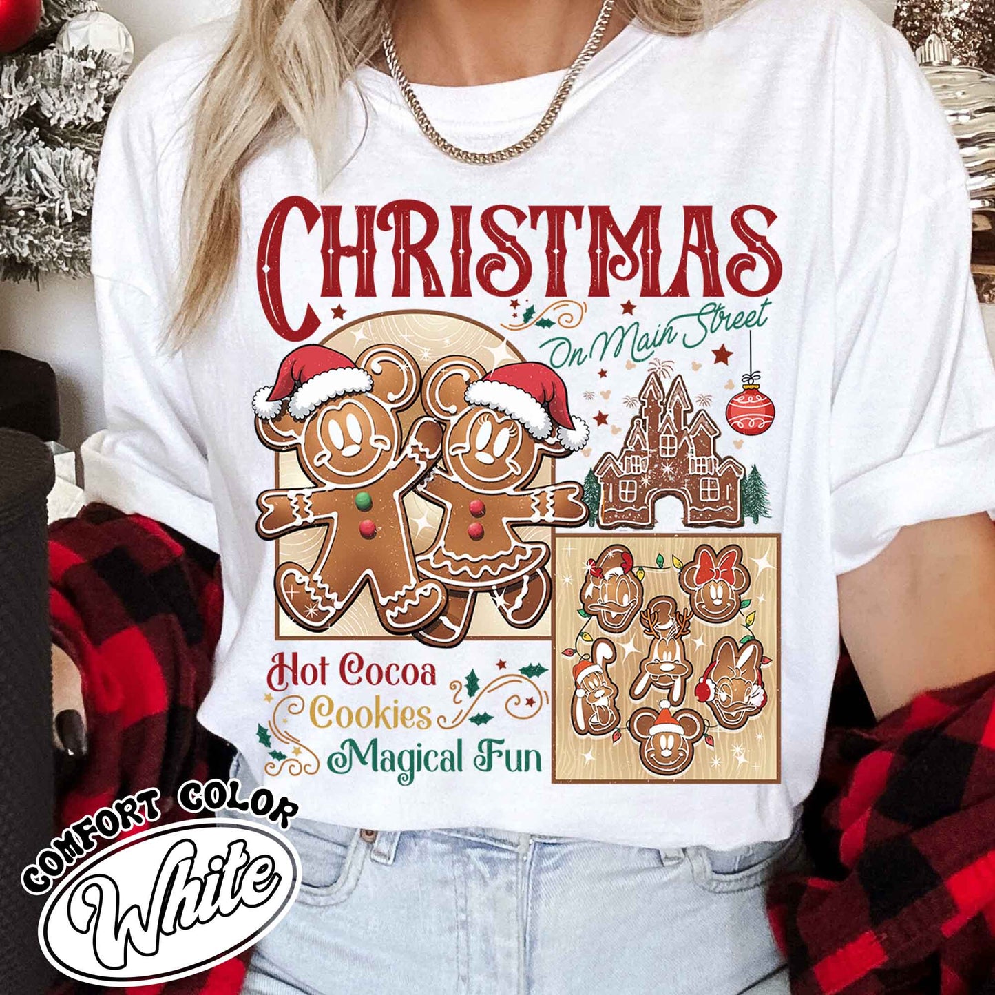 Ginger Cookies Christmas Shirt, Christmas on Main Street Shirt, Christmas on the Main Street, Christmas Cookies Shirt, Christmas Trip Shirt