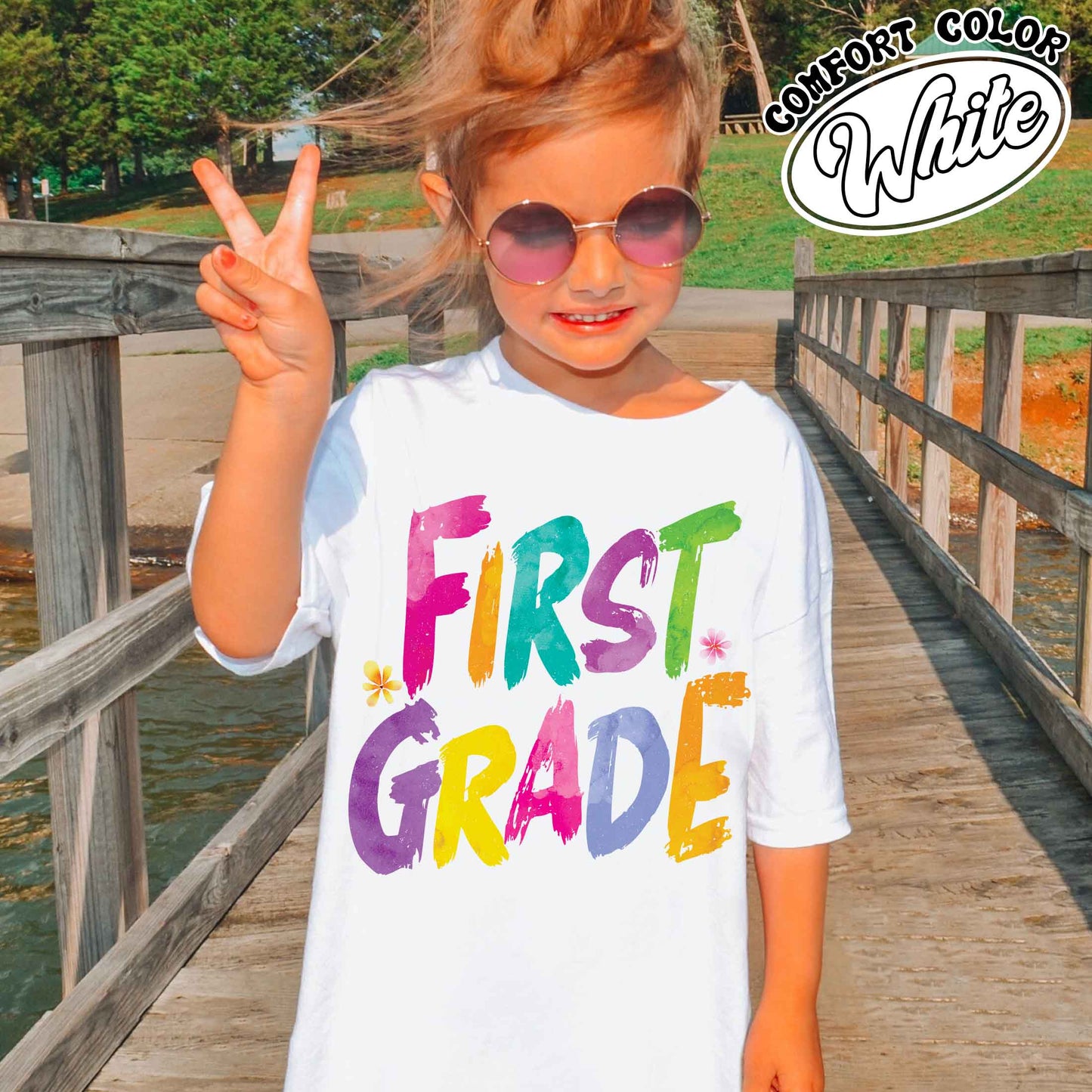 First Grade Teacher Shirt, 100 Days Of School Shirt, Gift For Student, Elementary School, In My First Grade Era Shirt