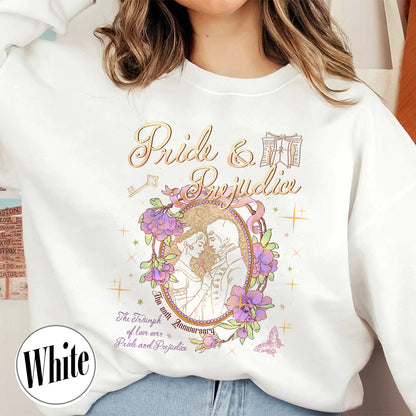 Bookish Sweatshirt, Pride and Prejudice 20th Anniversary Sweatshirt for Fan, Pemberley Sweatshirt