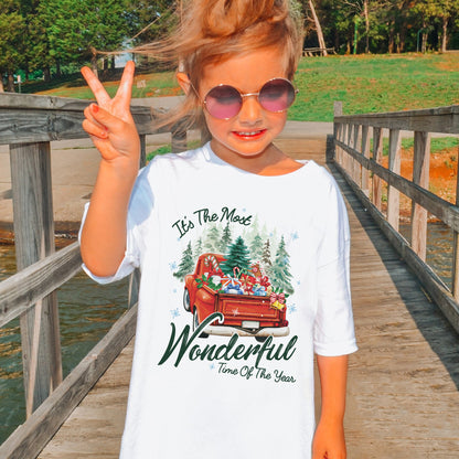 It’s The Most Wonderful Time Of The Year Chrismast Holiday Youth Tshirt