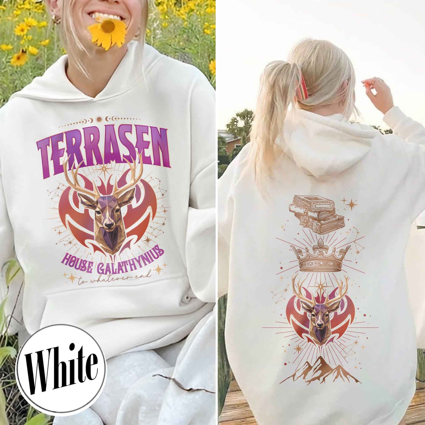 Aelin Galathynius Fireheart, Aelin Galathynius Hoodie, Fireheart Aelin Hoodie, Kingsflame the Thirteen, Fireheart Queen Aelin Hoodie, Gift for Her