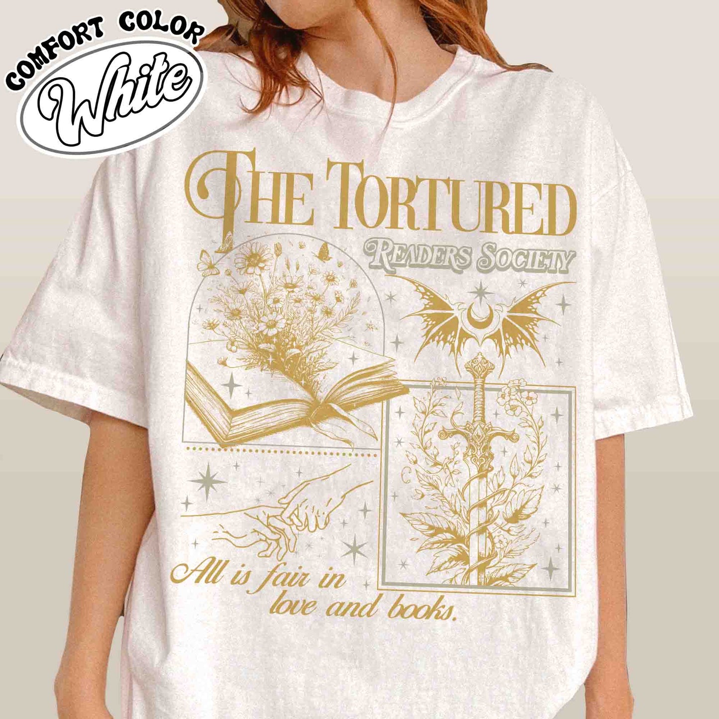 The Tortured Readers Society Shirt, Born To Read, the Tortured Shirt, the Tortured Poets Social Club, Book Lover Shirt, Bookish Shirt