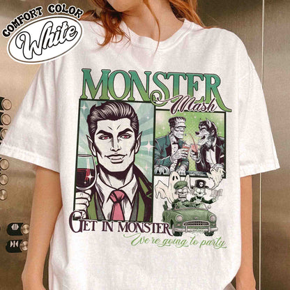 Monster Mash Comfort Colors, Monster Mash Shirt, Monster Mash Tshirt, Ghost Halloween Shirt, Get in Monster Shirt, Monster Shirt, Fall Shirt