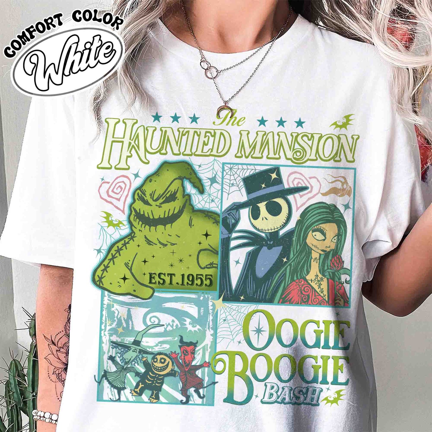 Nightmare On Main Street Comfort Colors Tshirt, Halloween Shirt For Women, Halloween Fall Shirt Retro Halloween Shirt, Haunted Mansion Shirt