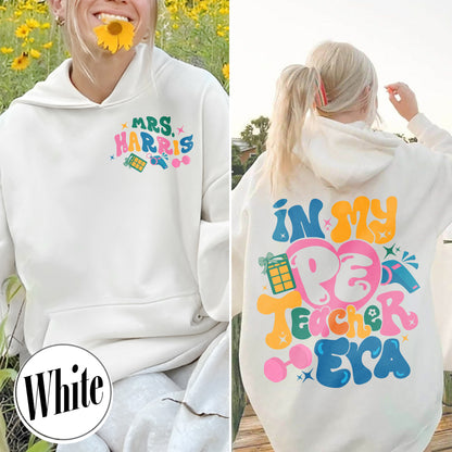 Custom Pe Teacher Hoodie, Physical Education Teacher Hoodie, Pe Teacher Appreciation Hoodie