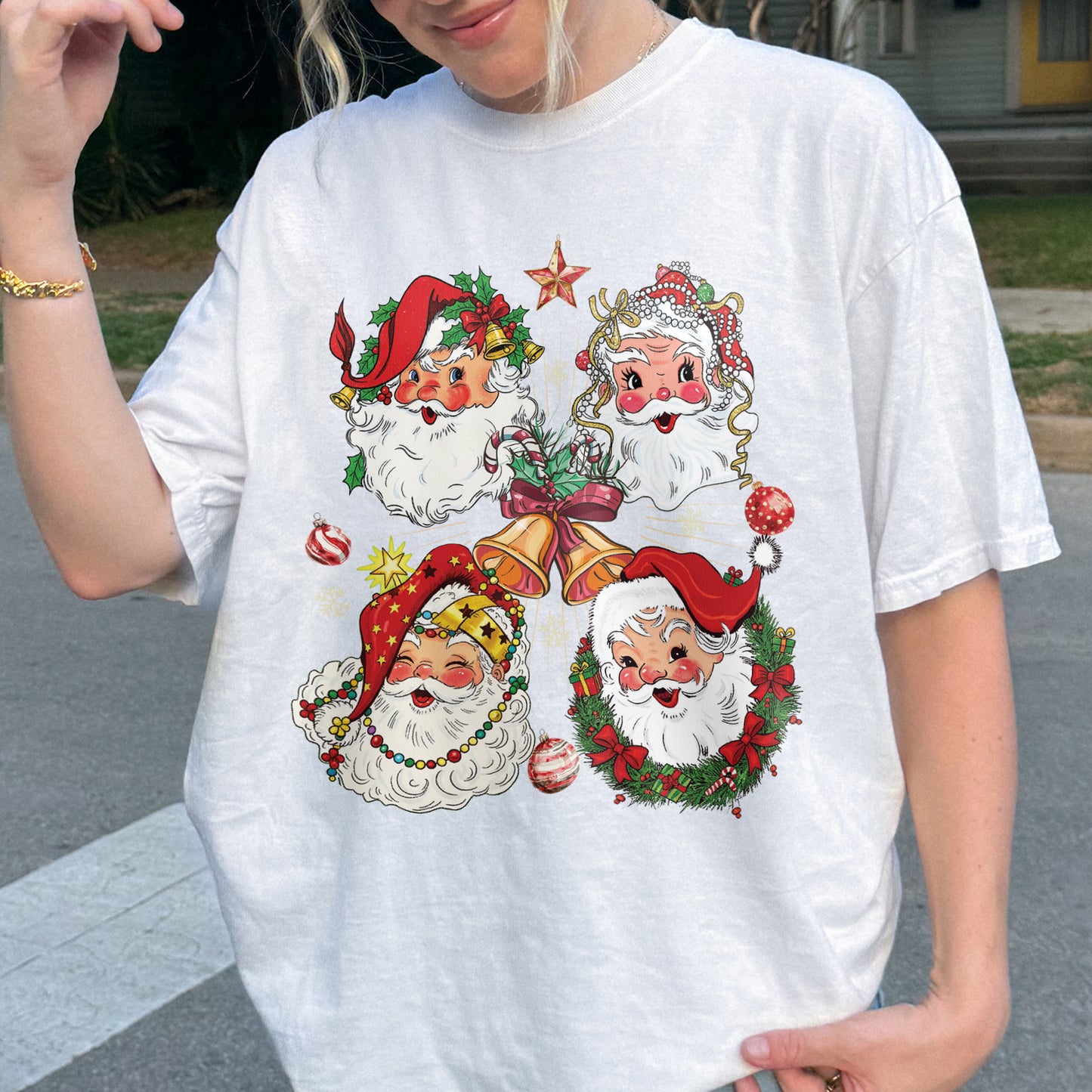 Vintage Santa Claus Retro Christmas Sweatshirt