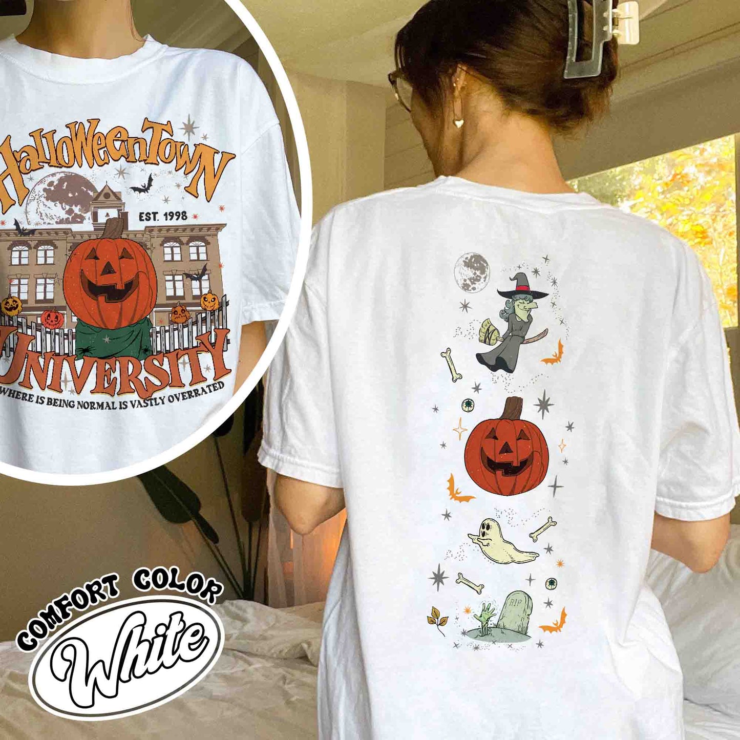 Halloweentown Est 1998 Shirt, Halloweentown Shirt, Halloweentown University Shirt, Fall Shirt, Autumn Shirt, Halloween Shirt, Cute Halloween