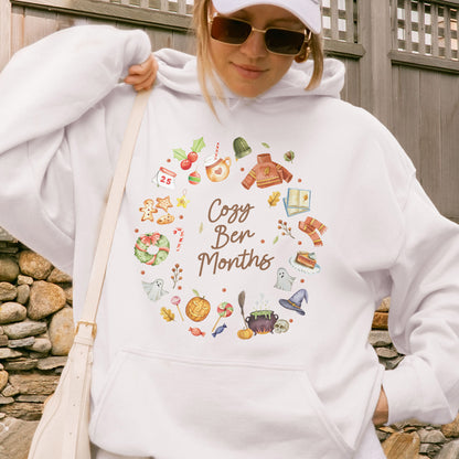 Cozy Ber Months Shirt, Fall Winter Seasonal Tee, Autumn Halloween Thanksgiving Christmas Top Hoodie
