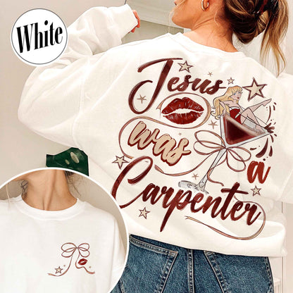Music Lover Sweatshirt, Jesus Was a Carpenter Sweatshirt, Espresso Sweatshirt, Soft Girl Sweatshirt, Short N Sweet Sweatshirt