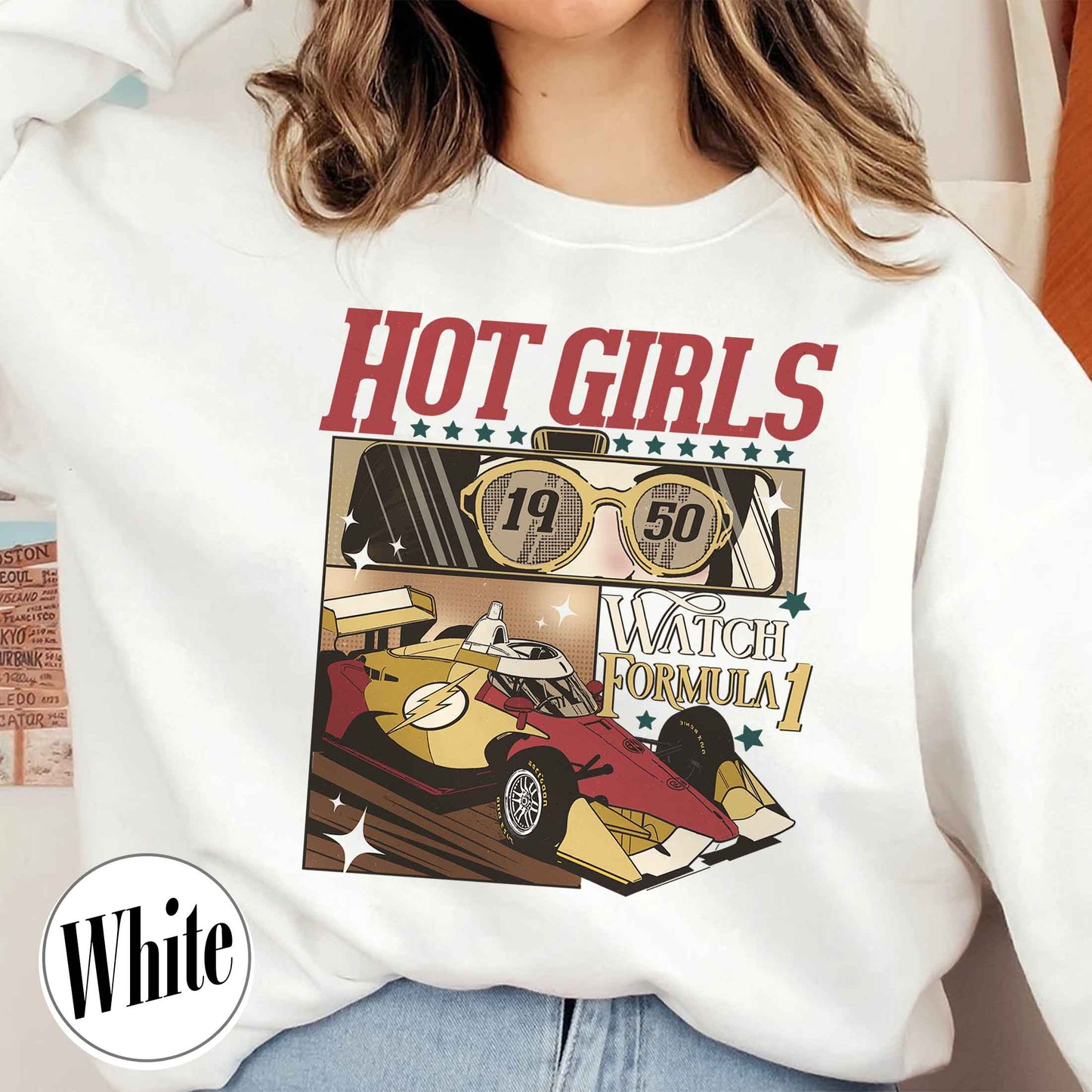Trending F1 Sweatshirt, Formula One Sweatshirt, Hot Girls Watch Formula 1 Sweatshirt, F1 Racing Sweatshirt