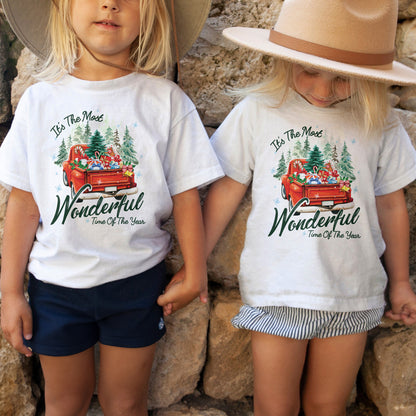 It’s The Most Wonderful Time Of The Year Chrismast Holiday Youth Tshirt