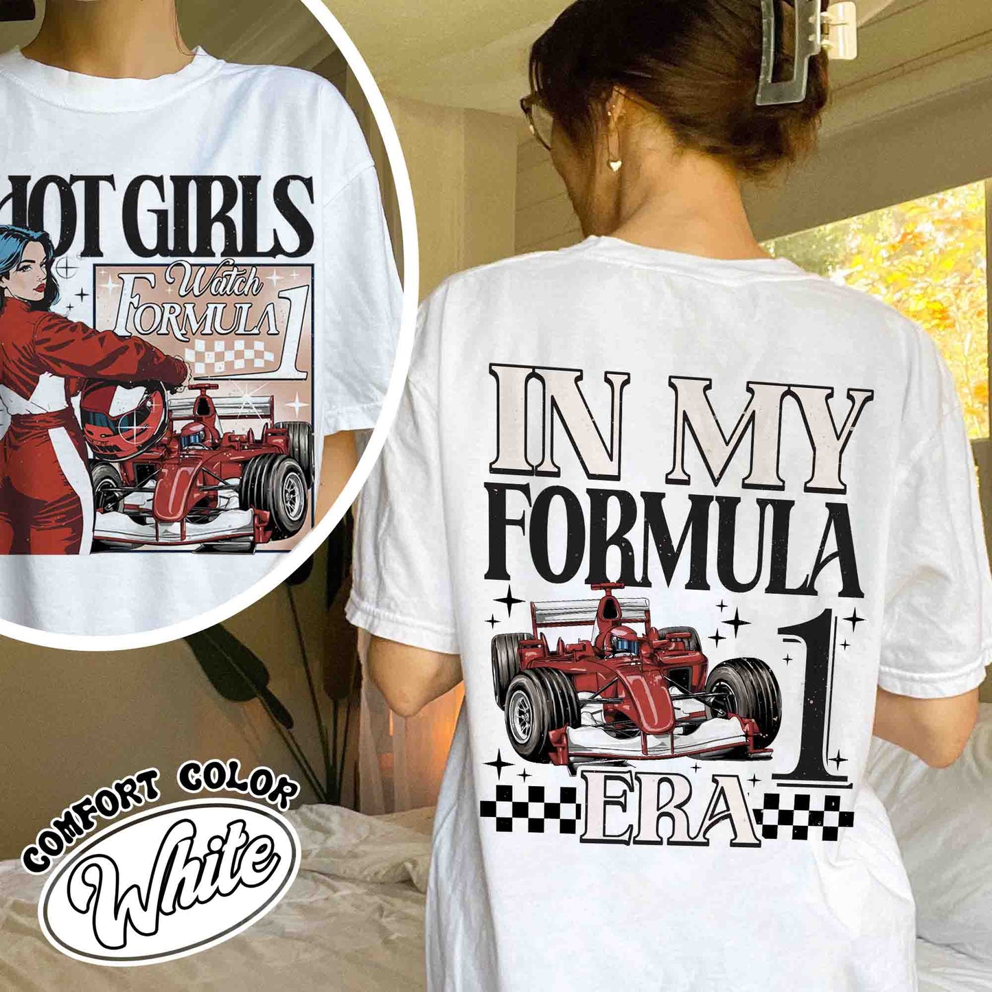 Hot Girls Watch F1 Shirt, Sundays Are for Formula One Shirt, Formula One Shirt, F1 Shirt Comfort Colors, F1 Shirt 2024, F1 Car Shirt, F1 Aesthetic