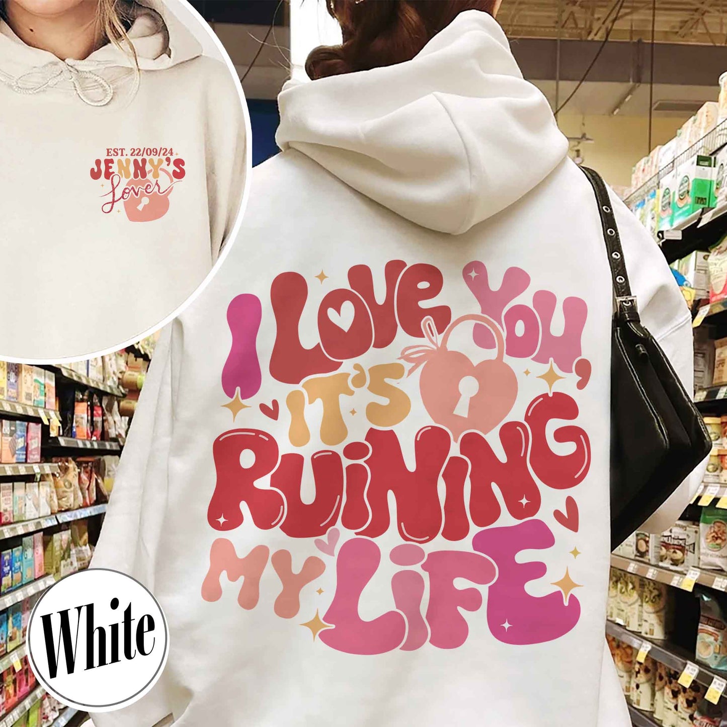 Custom Couples Hoodie, She Found Her Lover Personalized, She Found Her Lover Theme, Lover Lyrics Hoodie, Gift for Her, Gift for Him