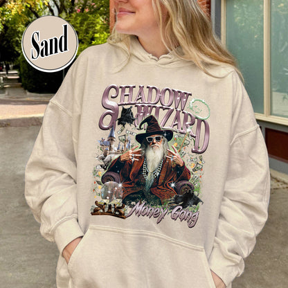 Wizard Hoodie, Vintage Shadow Wizard Money Gang Hoodie, Meme Cringe Funny Dumb Hoodie