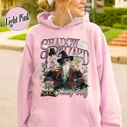 Wizard Hoodie, Vintage Shadow Wizard Money Gang Hoodie, Meme Cringe Funny Dumb Hoodie