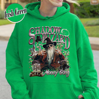 Wizard Hoodie, Vintage Shadow Wizard Money Gang Hoodie, Meme Cringe Funny Dumb Hoodie
