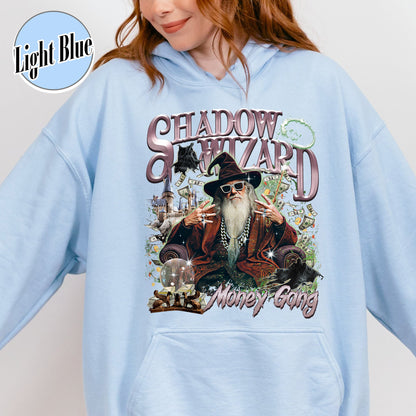 Wizard Hoodie, Vintage Shadow Wizard Money Gang Hoodie, Meme Cringe Funny Dumb Hoodie