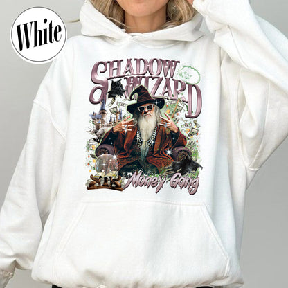 Wizard Hoodie, Vintage Shadow Wizard Money Gang Hoodie, Meme Cringe Funny Dumb Hoodie