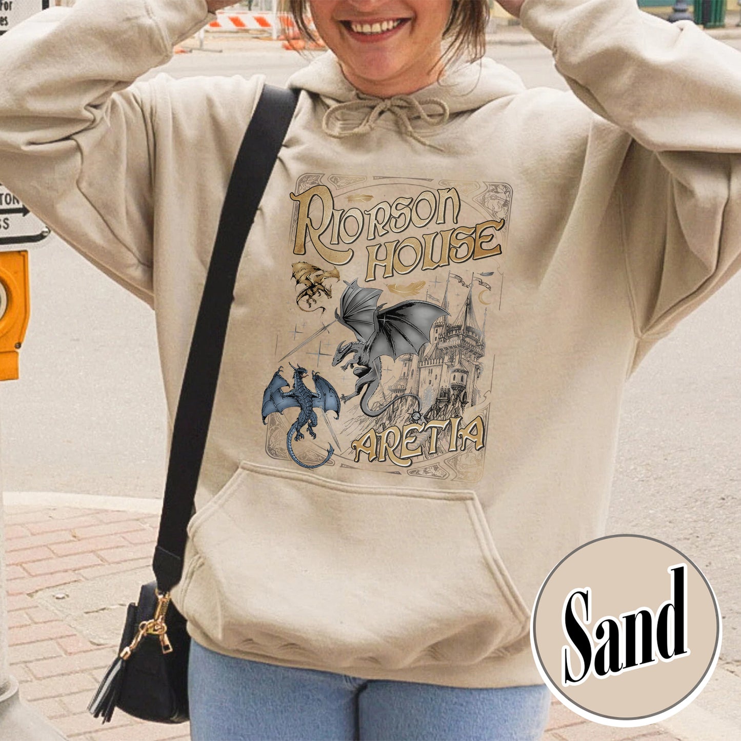 Bookish Hoodie, Xaden Riorson House Aretia Hoodie, Fourth Wing Merch Hoodie