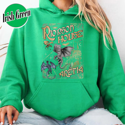 Bookish Hoodie, Xaden Riorson House Aretia Hoodie, Fourth Wing Merch Hoodie