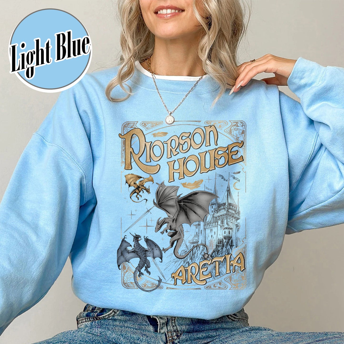 Bookish Sweatshirt, Xaden Riorson House Aretia Sweatshirt, Fourth Wing Merch Sweatshirt