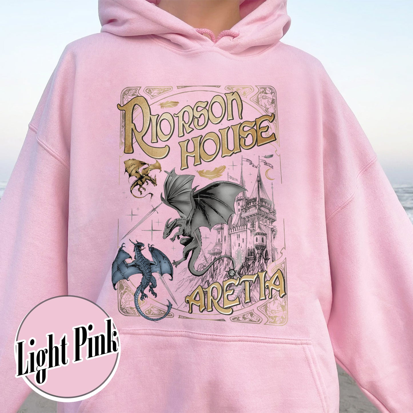 Bookish Hoodie, Xaden Riorson House Aretia Hoodie, Fourth Wing Merch Hoodie