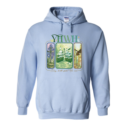 YHWH Lungs Christian Hoodie,Every Breath Speak His Name Hoodie,Faith Apparel Hoodie,YHWH Lungs Hoodie