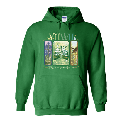 YHWH Lungs Christian Hoodie,Every Breath Speak His Name Hoodie,Faith Apparel Hoodie,YHWH Lungs Hoodie
