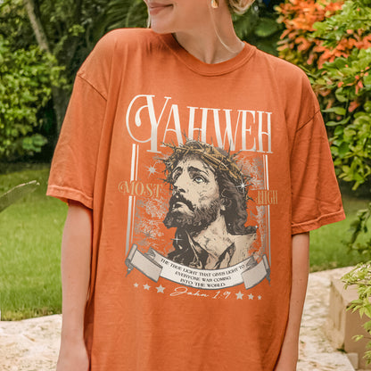 Yahweh John 1:9 Jesus Bible Verse Christian Shirt