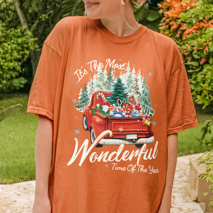 It’s The Most Wonderful Time Of The Year Chrismast Holiday Tshirt