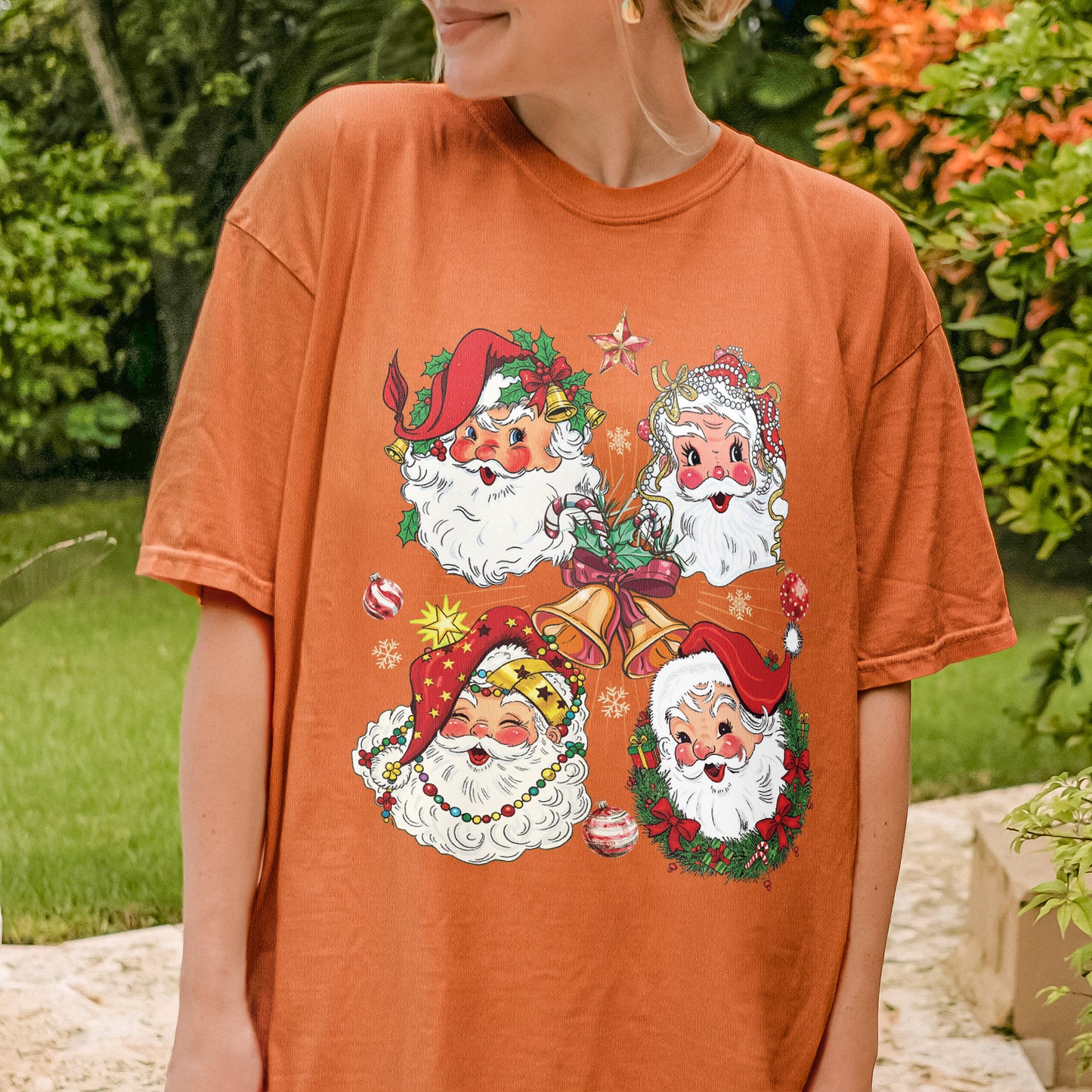 Vintage Santa Claus Retro Christmas Sweatshirt