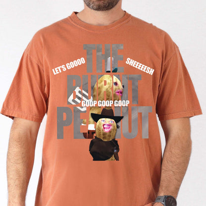 Funny The Burnt Peanut GOOP Homage, Peanut GOOP Bungulator 90s Bootleg, Internet Viral Meme Tshirt