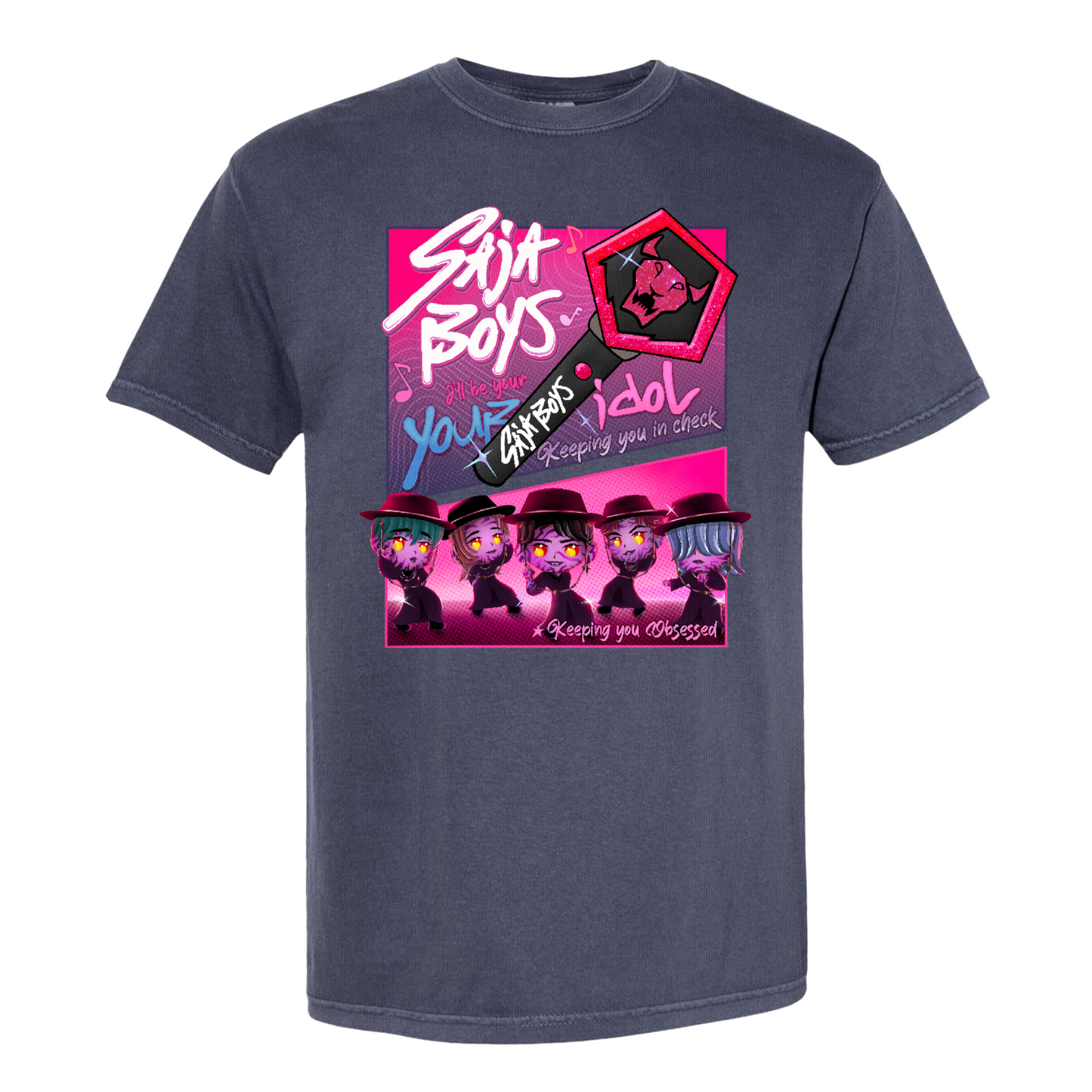 Your Idol Comfort Colors Shirt,Kpop Demon Hunters Shirt, Huntrix Girl T-Shirt, Kpop idol group Shirt, Mira, Rumi, Joey Shirt,