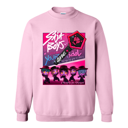 Your Idol Sweatshirt,Kpop Demon Hunters Sweatshirt, Huntrix Girl Sweatshirt, Kpop idol group Sweatshirt, Mira, Rumi, Joey Sweatshirt