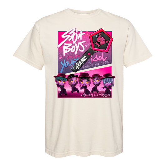 Your Idol Comfort Colors Shirt,Kpop Demon Hunters Shirt, Huntrix Girl T-Shirt, Kpop idol group Shirt, Mira, Rumi, Joey Shirt,