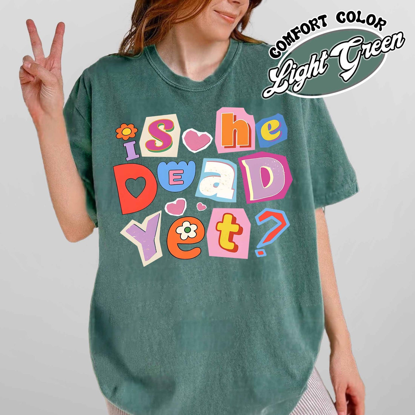 FDT Anti MAGA Comfort Color Shirt, Is He Dead Yet Shirt, Didn’t Vote for Him Feminist Shirt