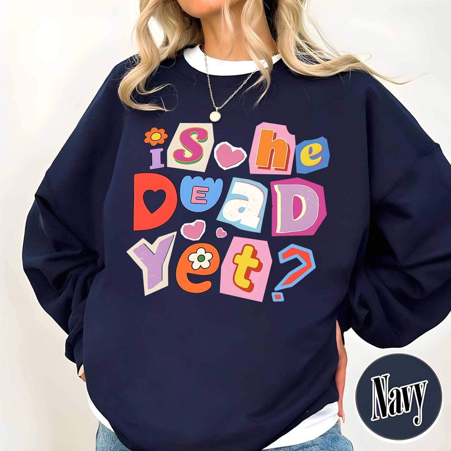 FDT Anti MAGA Sweatshirt, Is He Dead Yet Sweatshirt, Didn’t Vote for Him Feminist Sweatshirt