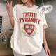 Support University Comfort Color Shirt, Truth Over Tyranny Shirt, Protect Higher Education Academic Shirt