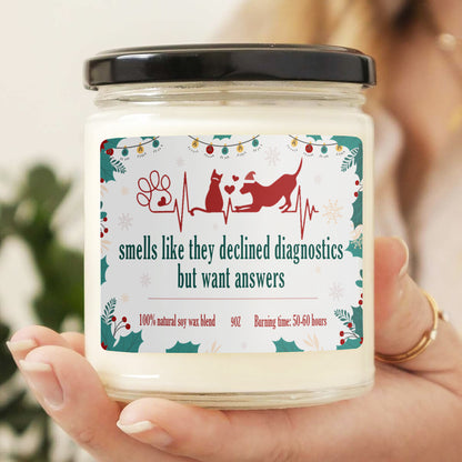 Vet Tech Week Candle, Vet Techs Funny Candle, Funny Veterinary Gifts, Vet Tech Gift, Vet Tech Gift Candle, Veterinary Medicine Appreciation Gift