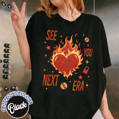See You Next Era Comfort Colors T Shirt, the 12th Album 2025 T Shirt, Music Concert Tee for Ts Fans, Country Music Tee Gift, Women’s Tee