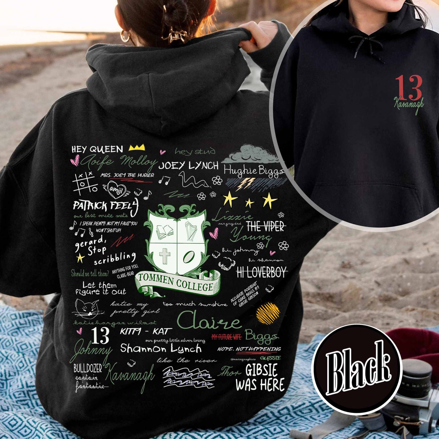 Boys of Tommen Hoodie, Rugby Team Hoodie, Tommen College Hoodie, Bookish Merch, Bookish GIF, Tommen Print Hoodie, Romance Book Hoodie, Rugby College