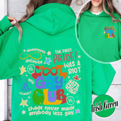 Cool Gays Club Hoodie, Pride Hoodie, Pride Month, Gay Pride Lgbt, Equality Hoodie,Lgbtq Gift,Rainbow Hoodie,Lgbt Pride Hoodie,Be Kind