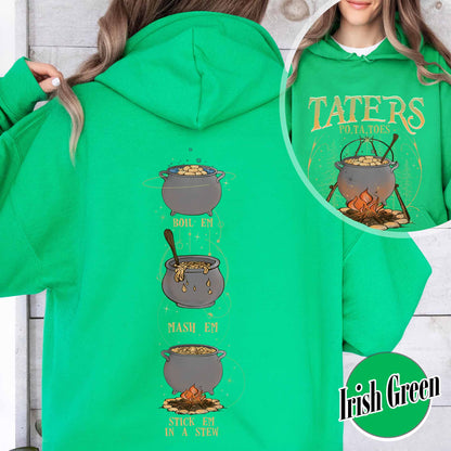 Boiled Potatoes Funny Meme Hoodie,Potatoes Boil Em Mash Em Stick Em In A Stew Hoodie,Potatoes Boil Em Mash,Mashed Potatoes,Funny Sayings Hoodie