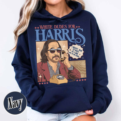 Election Hoodie, White Dudes for Madam President Hoodie, Men Zoom for Madam President Hoodie