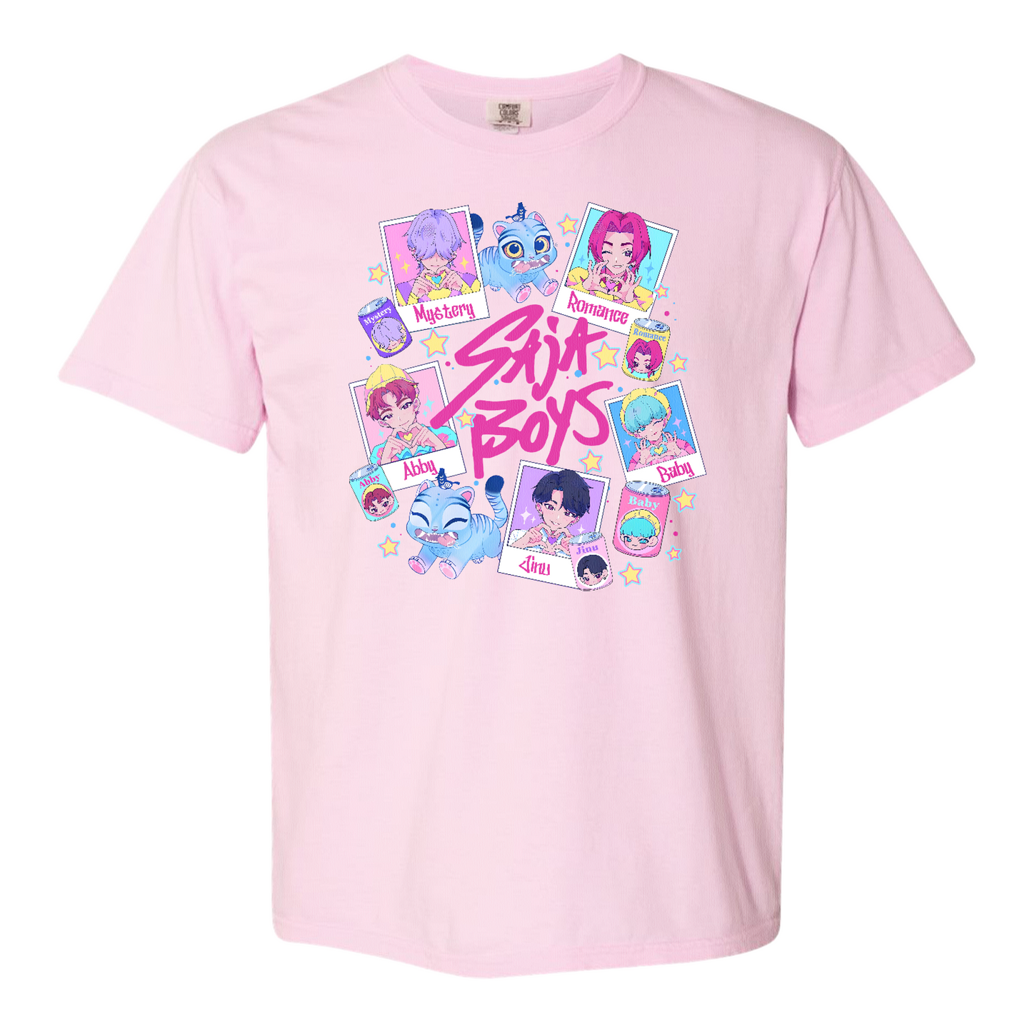 Saja Boys Boy Band Comfort Colors Shirt, HuntrixT Shirt, Music Shirt, Kpop Demon Hunter Merch