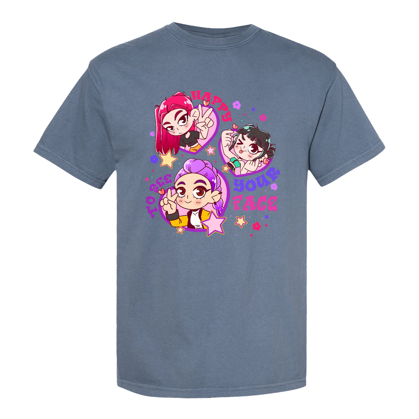 Huntrix Demon Hunters Comfort Colors T Shirts, First Day of Kindergarten Shirt, Back to School Outfit