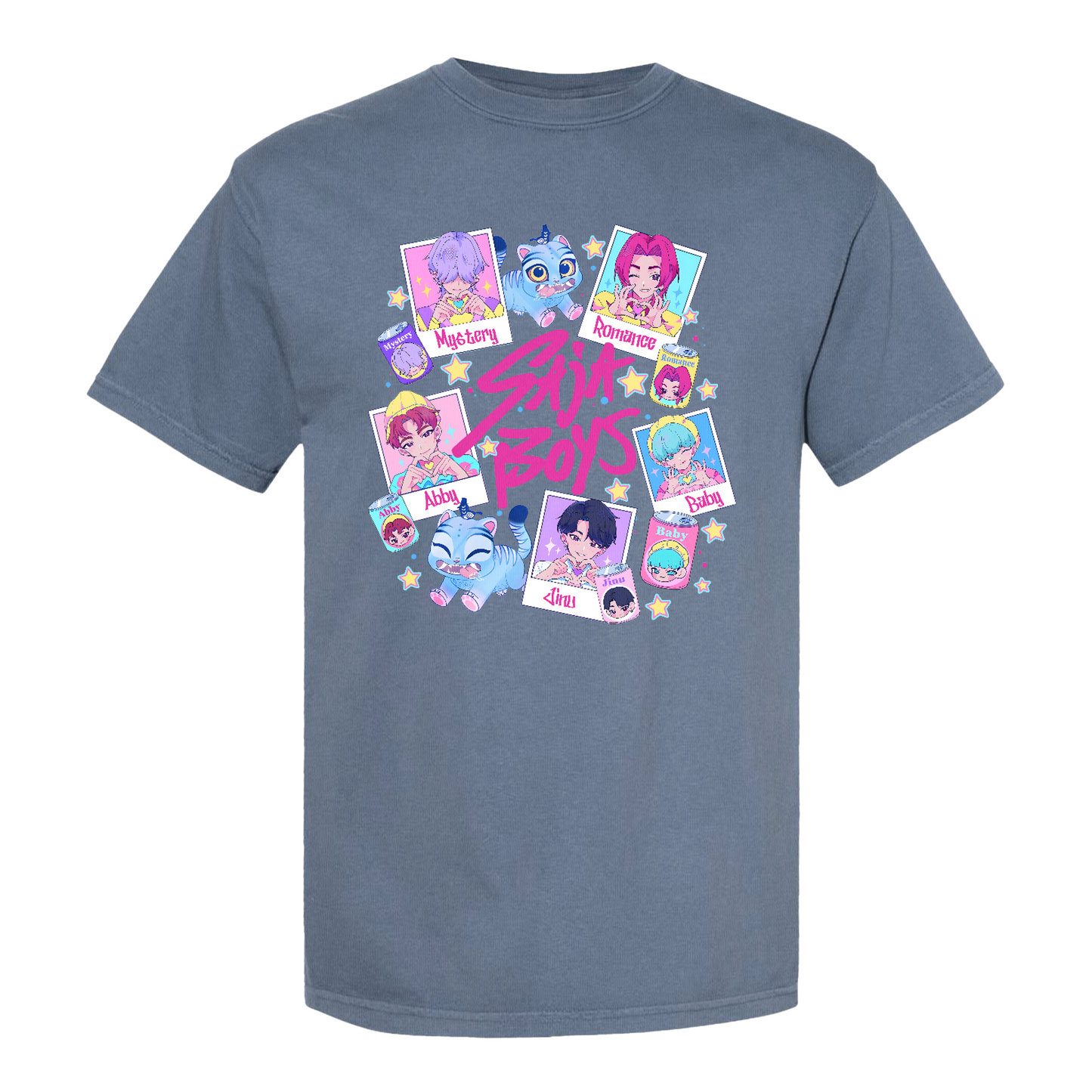 Saja Boys Boy Band Comfort Colors Shirt, HuntrixT Shirt, Music Shirt, Kpop Demon Hunter Merch