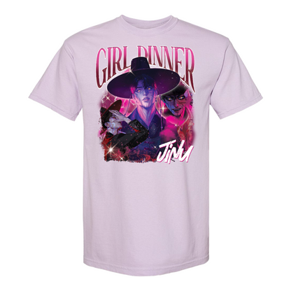 Girl Dinner Jinu Comfort Colors Shirt, Girl Dinner Jinu Saja Boys Hunter Bootleg T-Shirt, Gift For Fan Kpop Lovers